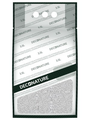 DECONATURE Песок кварцевый бело-серый 